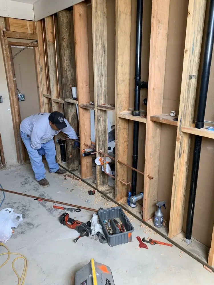 Commercial rough-in plumbing for Trenchless Sewer Repair in James Island
